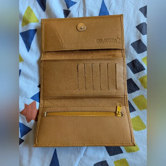 Genuine Leather Wallet from Mexico - Picture 2 of 8
